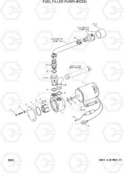 5083 FUEL FILLER PUMP(-#0228) R170W-3, Hyundai