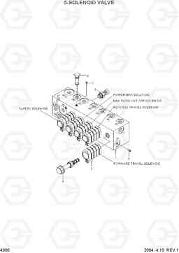 4300 5-SOLENOID VALVE R170W-7, Hyundai