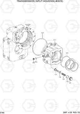 5160 TRANSMISSION INPUT HOUSING(-#0978) R170W-7, Hyundai
