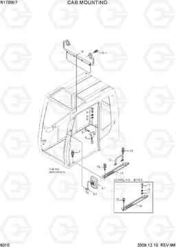 6010 CAB MOUNTING R170W-7, Hyundai