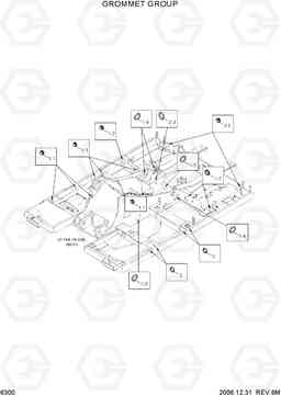 6300 GROMMET GROUP R170W-7, Hyundai