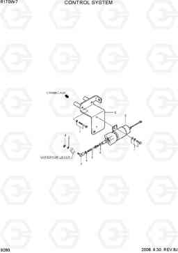 9280 CONTROL SYSTEM R170W-7, Hyundai