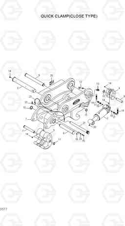 3577 QUICK CLAMP(CLOSE TYPE) R170W-7A, Hyundai