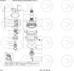 4104 SWING REDUCTION GEAR(TYPE 1) R170W-7A, Hyundai