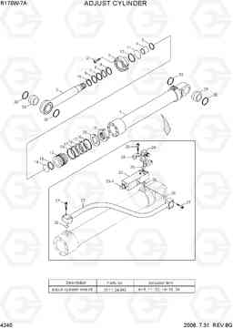 4240 ADJUST CYLINDER R170W-7A, Hyundai