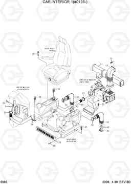 6082 CAB INTERIOR 1(#0136-) R170W-7A, Hyundai
