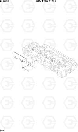 9480 HEAT SHIELD 2 R170W-9, Hyundai