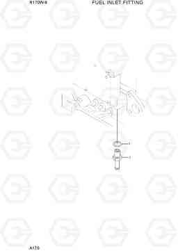 A170 FUEL INLET FITTING R170W-9, Hyundai