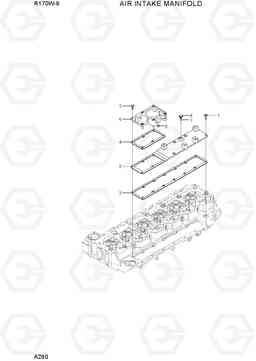 A290 AIR INTAKE MANIFOLD R170W-9, Hyundai
