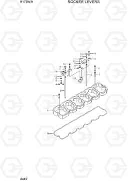 A440 ROCKER LEVERS R170W-9, Hyundai