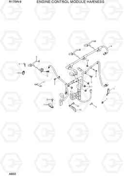 A600 ENGINE CONTROL MODULE HARNESS R170W-9, Hyundai