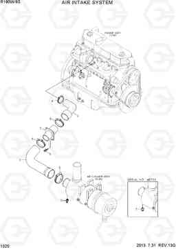 1020 AIR INTAKE SYSTEM R170W-9S, Hyundai