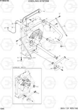 1040 COOLING SYSTEM R170W-9S, Hyundai