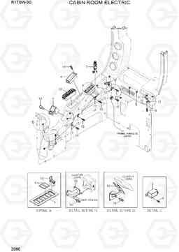 2080 CABIN ROOM ELECTRIC R170W-9S, Hyundai