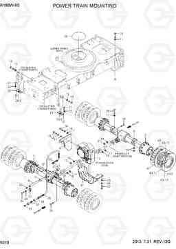 5010 POWER TRAIN MOUNTING R170W-9S, Hyundai