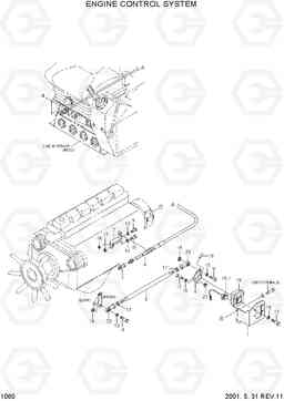 1060 ENGINE CONTROL SYSTEM R180LC-3, Hyundai