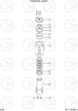 2140 TURNING JOINT R180LC-3, Hyundai