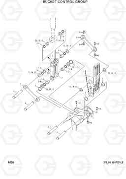 6030 BUCKET CONTROL GROUP R180LC-3, Hyundai