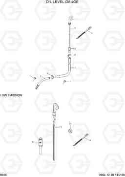 8320 OIL LEVEL GAUGE R180LC-3, Hyundai