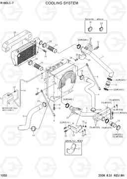 1050 COOLING SYSTEM R180LC-7, Hyundai