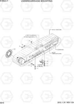 5010 UNDERCARRIAGE MOUNTING R180LC-7, Hyundai