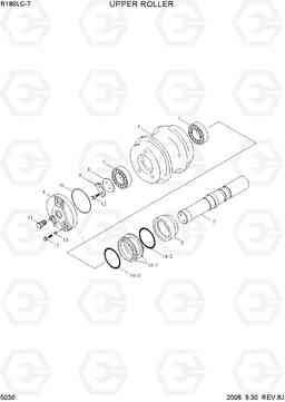 5030 UPPER ROLLER R180LC-7, Hyundai