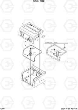 6280 TOOL BOX R180LC-7, Hyundai