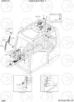 2060 CAB ELECTRIC 1 R180LC-9, Hyundai