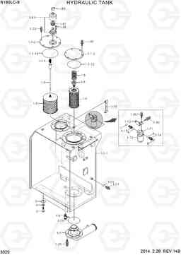 3020 HYDRAULIC TANK R180LC-9, Hyundai