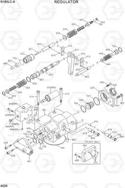 4020 REGULATOR R180LC-9, Hyundai