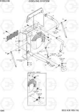 1040 COOLING SYSTEM R180LC-9A, Hyundai