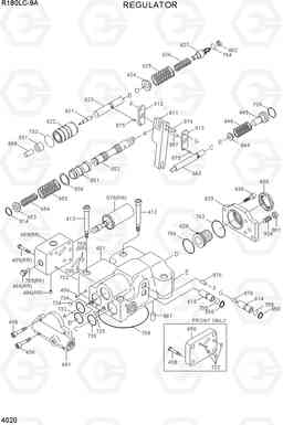 4020 REGULATOR R180LC-9A, Hyundai