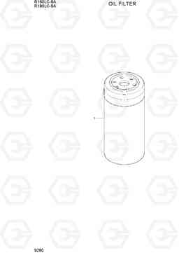 9280 OIL FILTER R180LC-9A, Hyundai