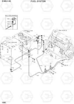 1060 FUEL SYSTEM R180LC-9S, Hyundai