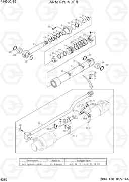 4210 ARM CYLINDER R180LC-9S, Hyundai