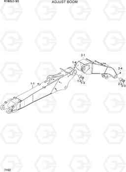 7150 ADJUST BOOM R180LC-9S, Hyundai