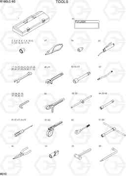 8010 TOOLS R180LC-9S, Hyundai