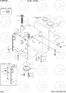 1070 FUEL TANK R180W-9A, Hyundai