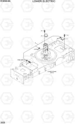 2025 LOWER ELECTRIC R180W-9A, Hyundai