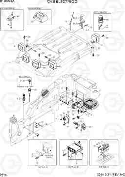 2070 CAB ELECTRIC 2 R180W-9A, Hyundai