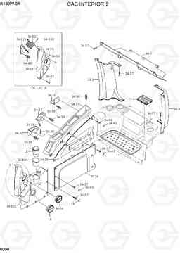 6090 CAB INTERIOR 2 R180W-9A, Hyundai