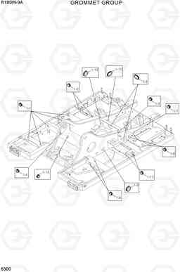 6300 GROMMET GROUP R180W-9A, Hyundai