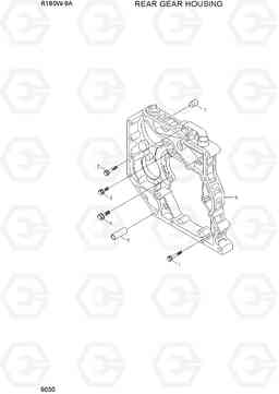 9030 REAR GEAR HOUSING R180W-9A, Hyundai