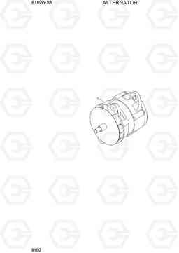 9150 ALTERNATOR R180W-9A, Hyundai