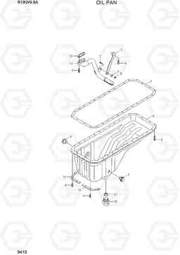 9410 OIL PAN R180W-9A, Hyundai