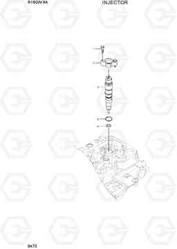 9470 INJECTOR R180W-9A, Hyundai