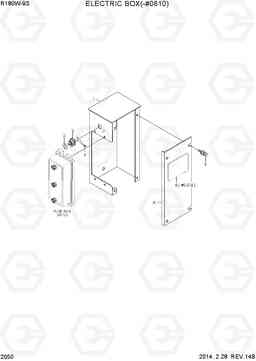 2050 ELECTRIC BOX(-#810) R180W-9S, Hyundai