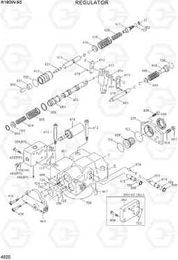 4020 REGULATOR R180W-9S, Hyundai