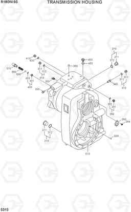 5310 TRANSMISSION HOUSING R180W-9S, Hyundai