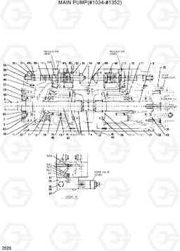 2025 MAIN PUMP(#1034-#1352) R200LC, Hyundai